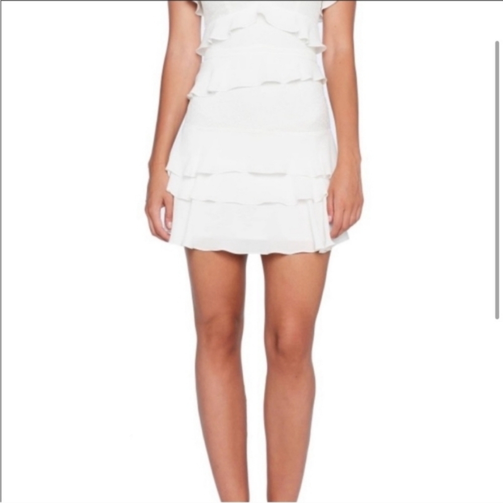 Bardot Ruffled Dress - Picture 2 of 16